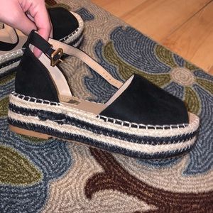 Espadrilles platform sandals